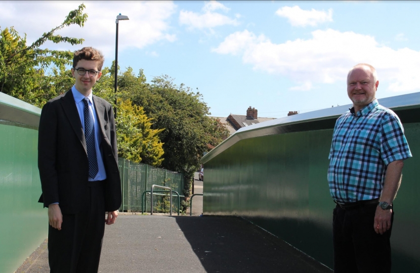 Image of Cllr James Doyle and Michael Hartnack